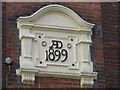 Date stone on The Kings Head, Market Place, EN2