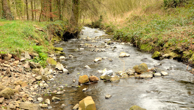 The Three Mile Water, Newtownabbey -... © Albert Bridge cc-by-sa/2.0 ...