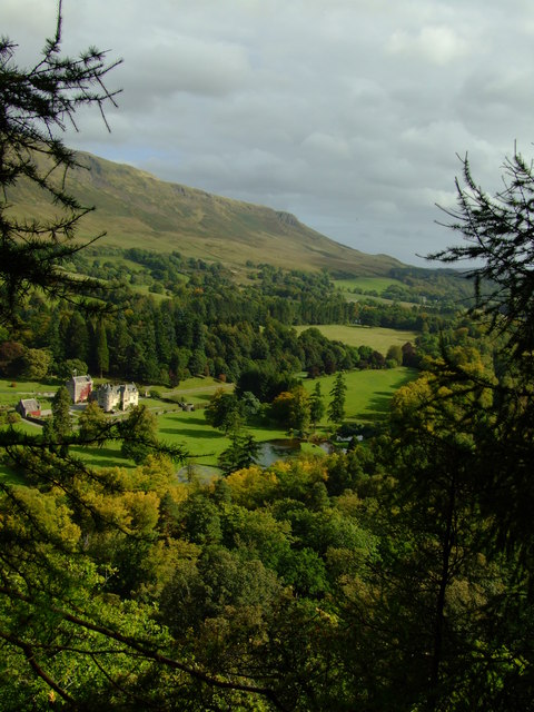 Duntreath Castle and the Blane Valley