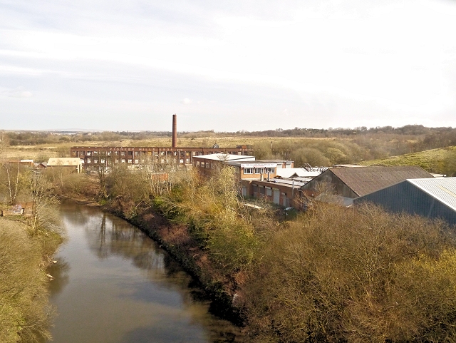River Irwell and Pioneer Mills