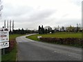 The entrance to Denton Golf Club