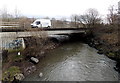 A4059 river bridge in Aberdare