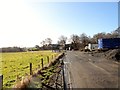 Entrance road to Low Brooms Farm, Leadgate