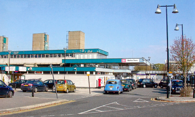 Harlow Town Station, entrance