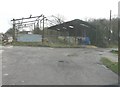 Dilapidated barn at Leasam Farm