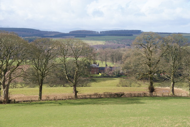 Staffield Hall from Strait Loaning