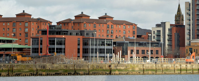 CQ1, City Quays site, Belfast (March 2014)