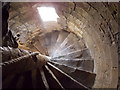 SU6204 : Portchester: a castle staircase by Chris Downer