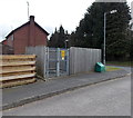 Clatterbrune electricity substation, Presteigne