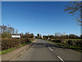 TM3592 : Entering Ellingham on Yarmouth Road by Geographer
