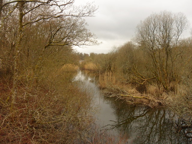 Stream linking Inner Lough and Dromore Lough, Dartrey