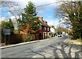 Aldershot Road looking north from Ewshot Lane