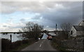 Flooded road to Muchelney