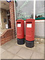 Sandown: postboxes № PO36 5011 & 5012, Beachfield Road