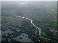 Wraysbury from the air