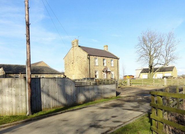 Medomsley Grange farmhouse