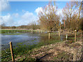 A bit of flooding at Clatford