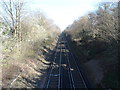 Railway line near Winnersh