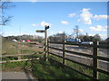 The Wolds Way and the A63