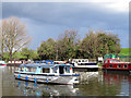 Canal boat on the Lea Navigation