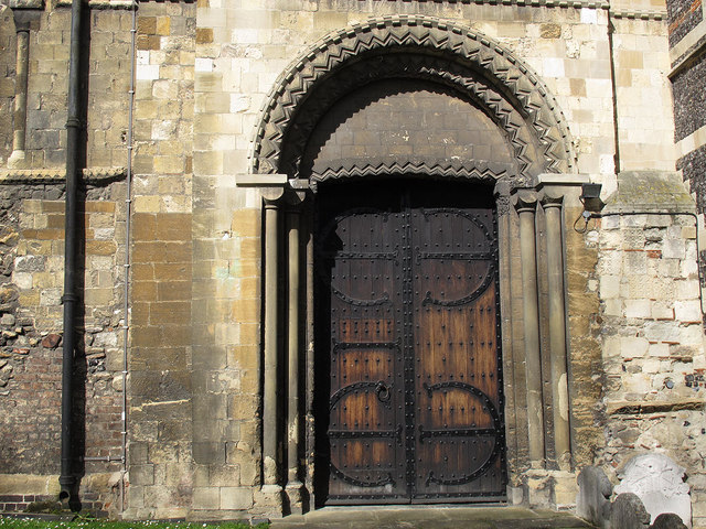 South door of Waltham Abbey