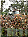 Roadsign on Ipswich Road