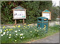 Parish notice boards