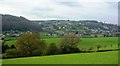 Westbury Brook and Plump Hill from near Shapridge