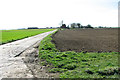 Access road to Park Farm Cottages