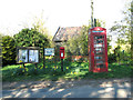 Book exchange housed in K6 telephone kiosk