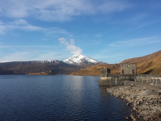 Loch Quoich from the dam