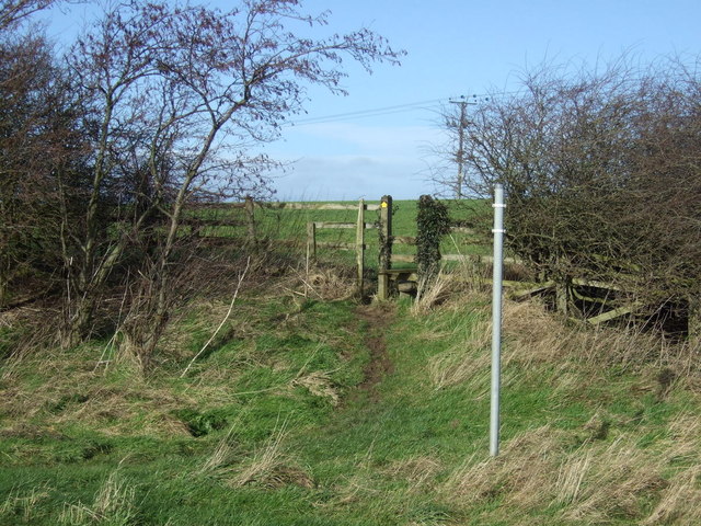 Footpath off the A174