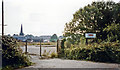 Approximate site of former Higham Ferrers station, 2002