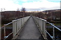 Across a footbridge from Tudor Terrace to Robertstown, Aberdare