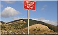 Neath Port Talbot : Road Sign & Scenery