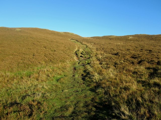 Path ascending Stile End