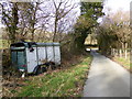 Rural lane near Llanbrynmair