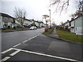 Lonsdale Drive at the junction of Chiltern Dene