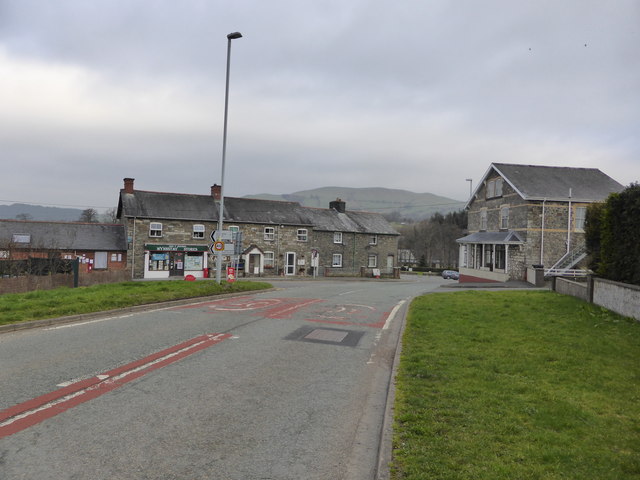 Part of Llanbrynmair © Jeremy Bolwell cc-by-sa/2.0 :: Geograph Britain ...