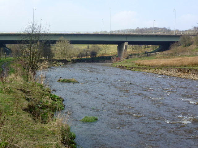 River Irwell and A56 bridge