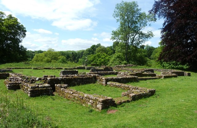 Roman Temple at Lydney Park © Clint Mann :: Geograph Britain and Ireland