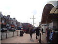 View along Green Street from outside Queen