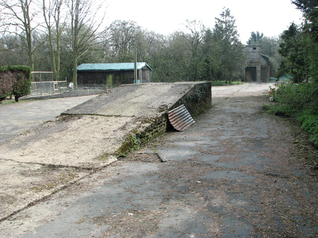 Old loading ramp on Metfield airfield (USAAF Station 366)