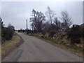 Minor road at Auchintoul