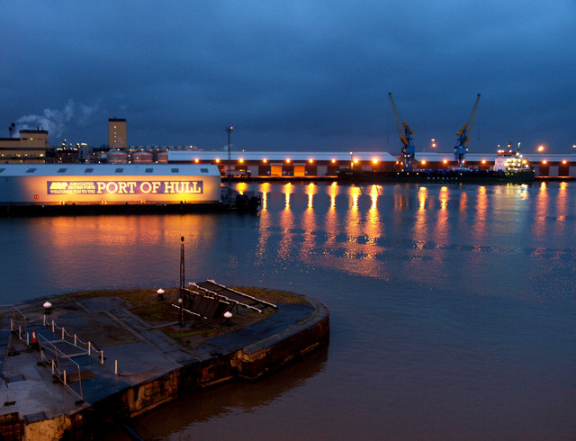 The Port of Hull at King George Dock