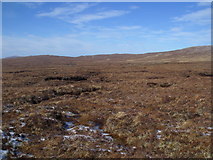 NH2286 : Moorland to the north-west of CÃ rn MÃ²r of Inverlael near Ullapool by ian shiell