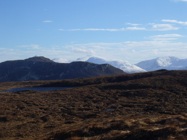 Loch na Craoibhe-caoruinn in Inverlael Forest by Ullapool