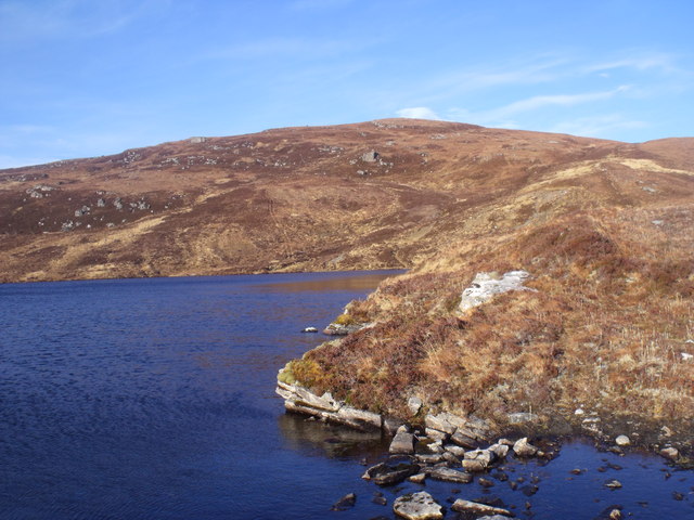 South-east shore of Loch a' Ghille in Inverlael Forest by Ullapool