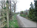 Green Lane - looking towards Weston Lane