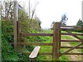 Footpath in Pilley